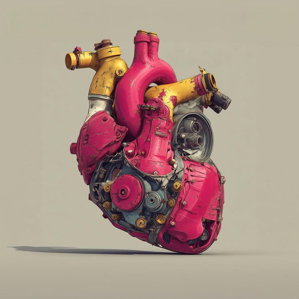 Grease-Stained Valentine single cover — Yoav Prokofyev